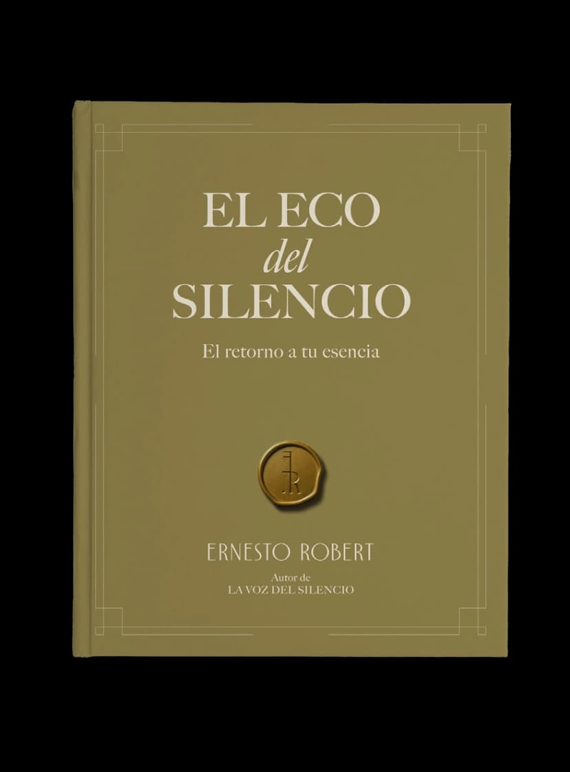 Portada del libro El Eco del Silencio, continuación literaria de Ernesto Robert