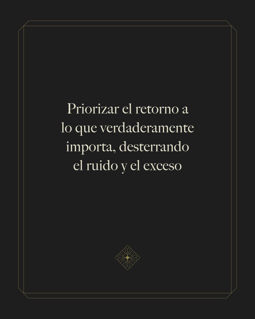 CLARIDAD - Ver más allá de la superficie para encontrar la esencia, eliminando lo superfluo para revelar lo esencial.