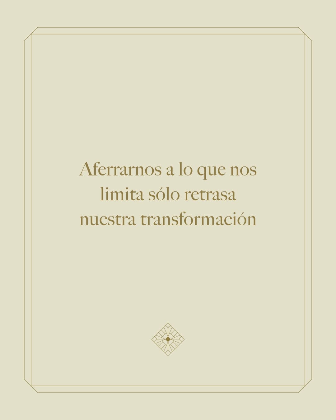 APEGO - Agarrarse de personas, cosas o ideas que ya no sirven, impidiendo el flujo natural del crecimiento.