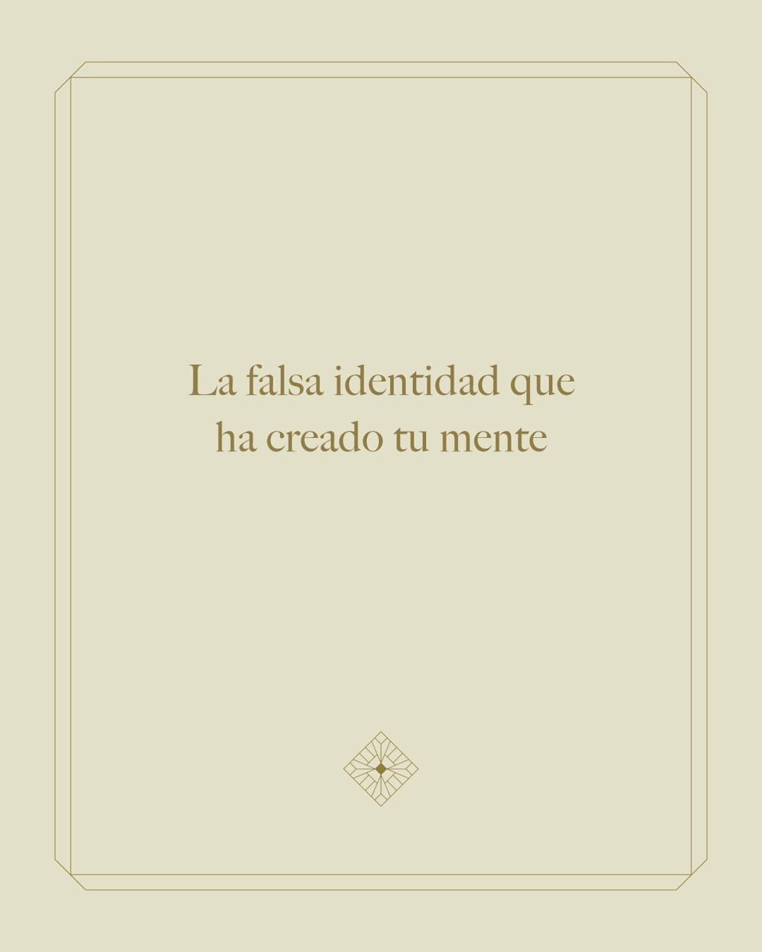 PERSONAJE - Crearse una máscara social que oculta nuestra esencia verdadera, viviendo para la imagen.